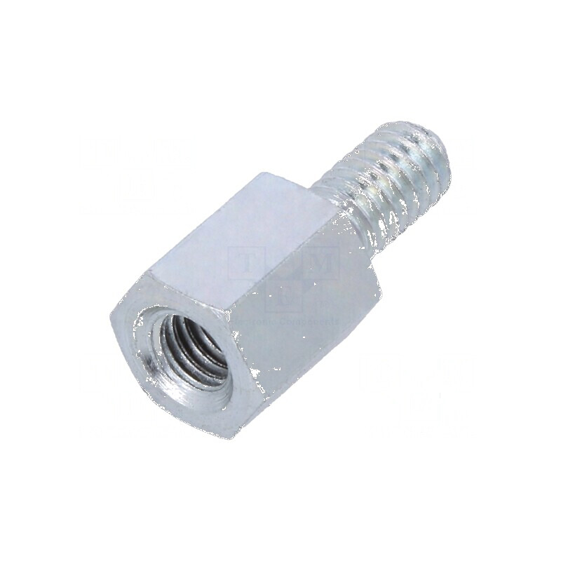 Piuliță distanțieră filetată 8mm M4 | Electronic-mag.ro | Componente Electronice