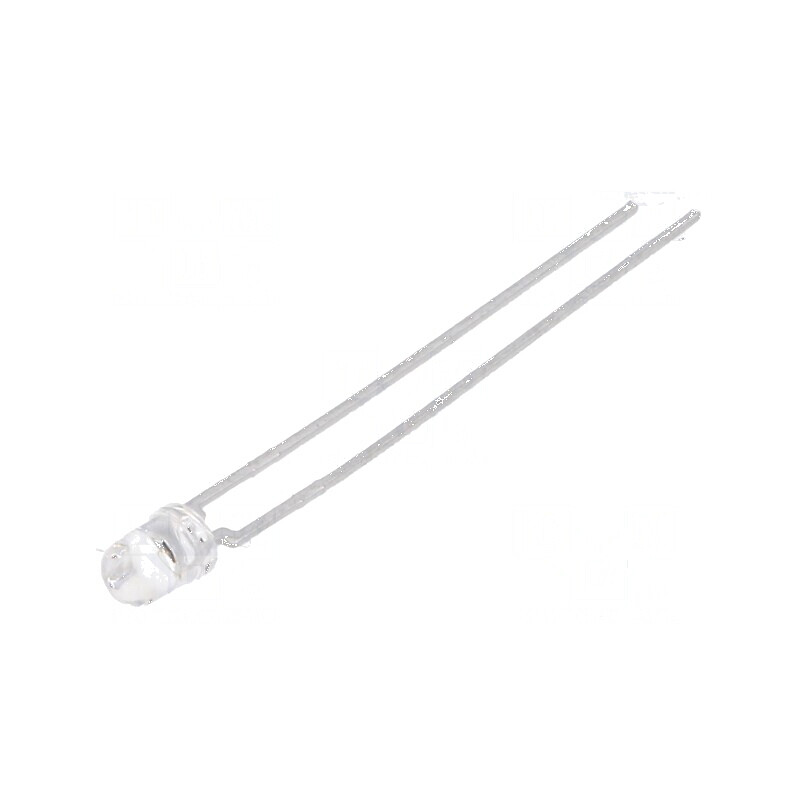 Emițător IR 3mm 940nm 40mW THT 100mA | Electronic-mag.ro | Componente Electronice