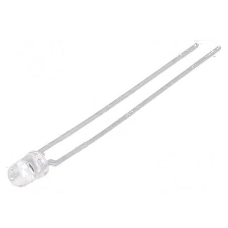 Emițător IR 3mm 940nm 40mW THT 100mA | Electronic-mag.ro | Componente Electronice