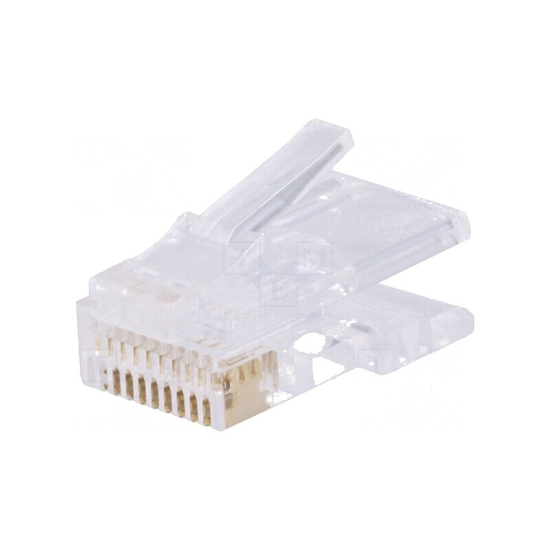 Conector RJ50 mufă 10 PIN 10p10c pe cablu | Electronic-mag.ro | Componente Electronice Conector RJ50 mufă 10 PIN 10p10c pe cablu | Electronic-mag.ro | Componente Electronice