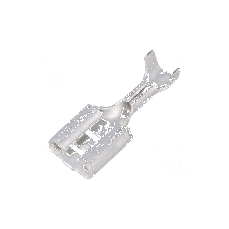 Terminal plat 6,3mm mamă crimpat pe cablu 0,5-1,65mm² | Electronic-mag.ro | Componente Electronice