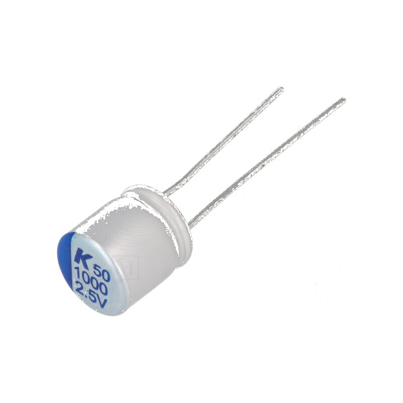 Condensator polimeric 1000uF 2.5VDC THT low ESR 12mΩ | Electronic-mag.ro | Componente Electronice