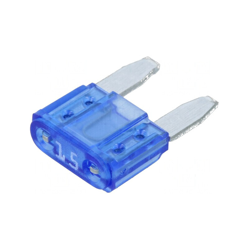 Siguranță auto 15A 32VDC Mini 11mm | Electronic-mag.ro | Componente Electronice
