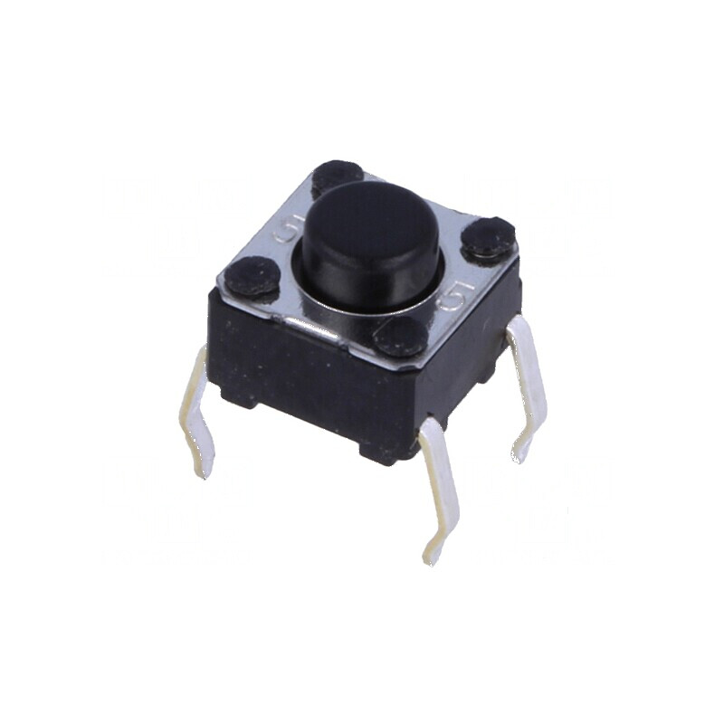 Microîntrerupător TACT SPST-NO 0,05A/24VDC THT | Electronic-mag.ro | Componente Electronice Microîntrerupător TACT SPST-NO 0,05A/24VDC THT | Electronic-mag.ro | Componente Electronice