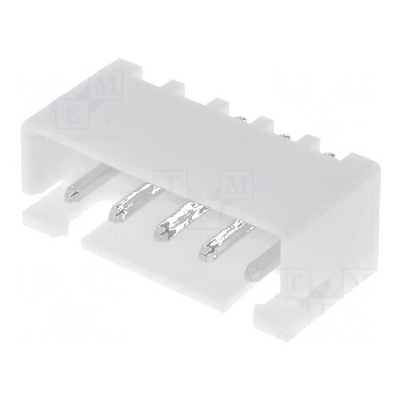 Conector cablu-placă soclu tată XH 2,5mm 5 PIN THT 250V 3A | Electronic-mag.ro | Componente Electronice