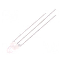 LED 3mm roșie/verde 60° convexă, Nr. term: 3 | Electronic-mag.ro | Componente Electronice