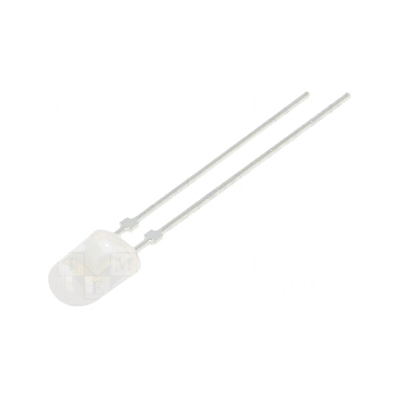 LED oval 5,2x3,8mm mov 9-20mcd 110/40° convex | Electronic-mag.ro | Componente Electronice