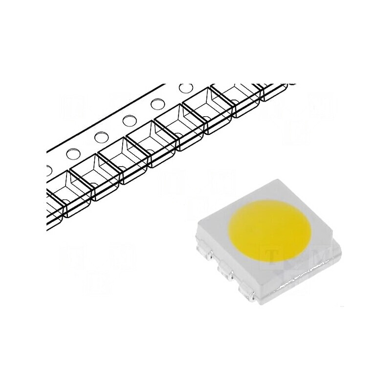 LED SMD 5060 PLCC6 Alb Cald 3000K 4200-5000mcd 120° 60mA | Electronic-mag.ro | Componente Electronice LED SMD 5060 PLCC6 Alb Cald 3000K 4200-5000mcd 120° 60mA | Electronic-mag.ro | Componente Electronice