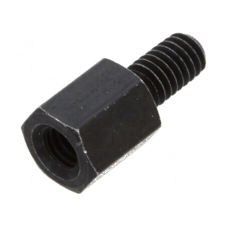 Piuliță distanțieră filetată 8mm M4 | Electronic-mag.ro | Componente Electronice