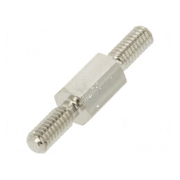 Piuliță distanțieră filetată 6mm M2,5 hexagonală | Electronic-mag.ro | Componente Electronice