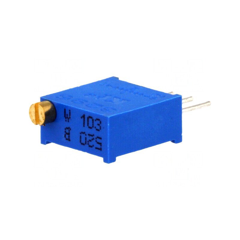 Potenţiometru 10kΩ 500mW THT Multitură ±10% | Electronic-mag.ro | Componente Electronice Potenţiometru 10kΩ 500mW THT Multitură ±10% | Electronic-mag.ro | Componente Electronice