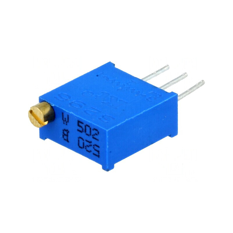 Potenţiometru 5kΩ 500mW THT Multitură ±10% | Electronic-mag.ro | Componente Electronice Potenţiometru 5kΩ 500mW THT Multitură ±10% | Electronic-mag.ro | Componente Electronice