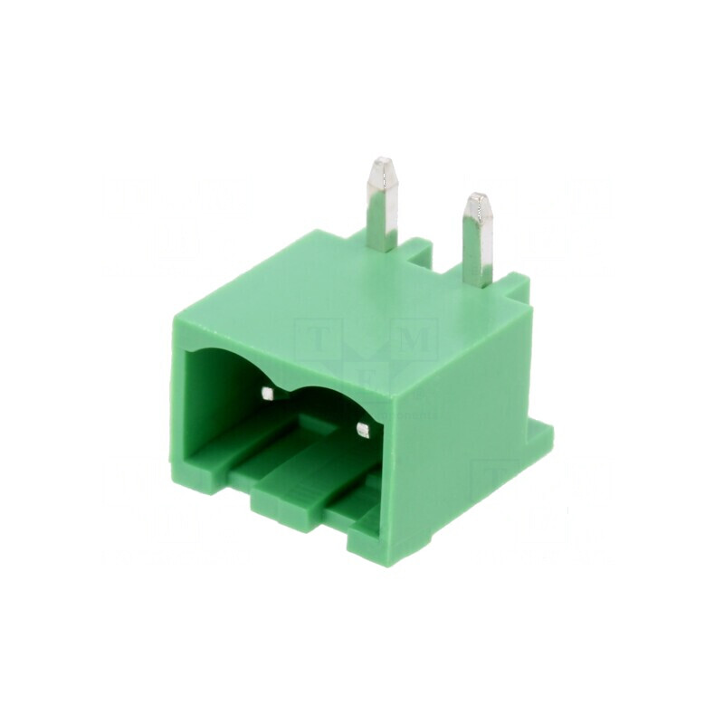 Regletă de conexiuni deconectabilă 5mm 2 piste tată | Electronic-mag.ro | Componente Electronice