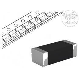 Talon rețea Ferită SMD 100MHz 1000Ω 0,05A 0804 | Electronic-mag.ro | Componente Electronice