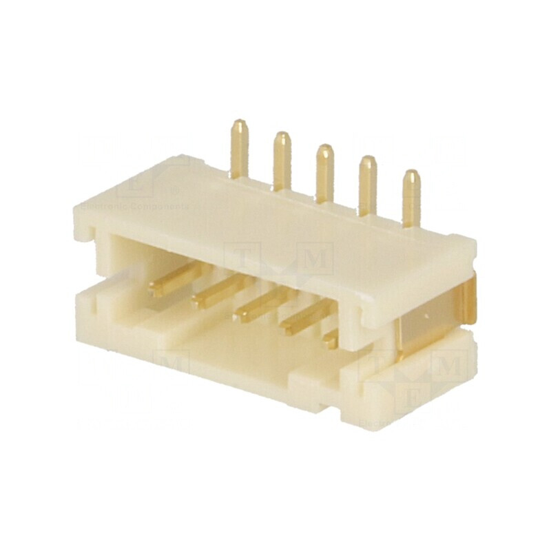 Conector cablu-placă soclu tată PIN 5 Pas 2mm SMT 1A 100V | Electronic-mag.ro | Componente Electronice