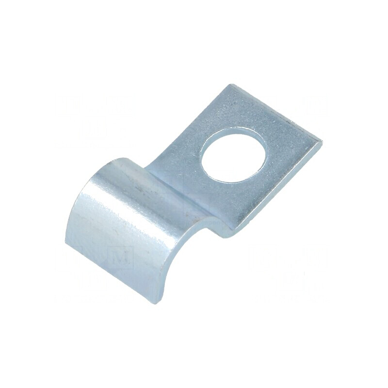 Clemă montată cu şurub 8mm, orificiu montare 6mm, lățime 12mm 1015 | Electronic-mag.ro | Componente Electronice