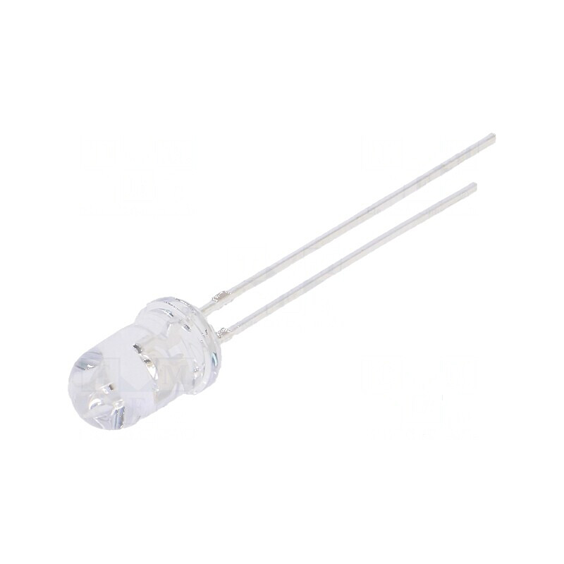 LED 5mm Albastru 1560-2180mcd 30° Convex 5VDC | Electronic-mag.ro | Componente Electronice