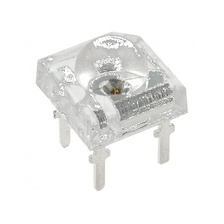 LED Super Flux 7,62x7,62mm roşu 10000-12000mcd 30° 50mA | Electronic-mag.ro | Componente Electronice