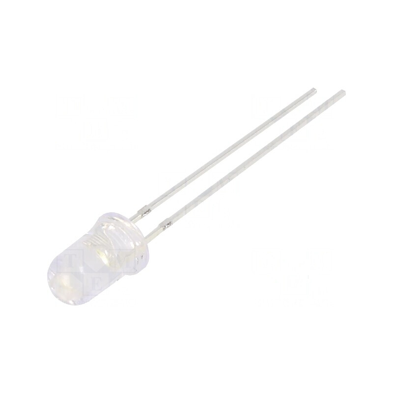 LED 5mm alb rece 7000-8400mcd 15° convex 96mW | Electronic-mag.ro | Componente Electronice