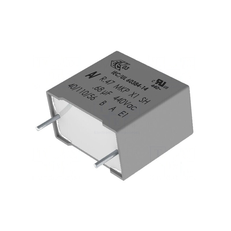 Condensator polipropilenă X2 4,7nF 13x4x9mm THT | Electronic-mag.ro | Componente Electronice Condensator polipropilenă X2 4,7nF 13x4x9mm THT | Electronic-mag.ro | Componente Electronice