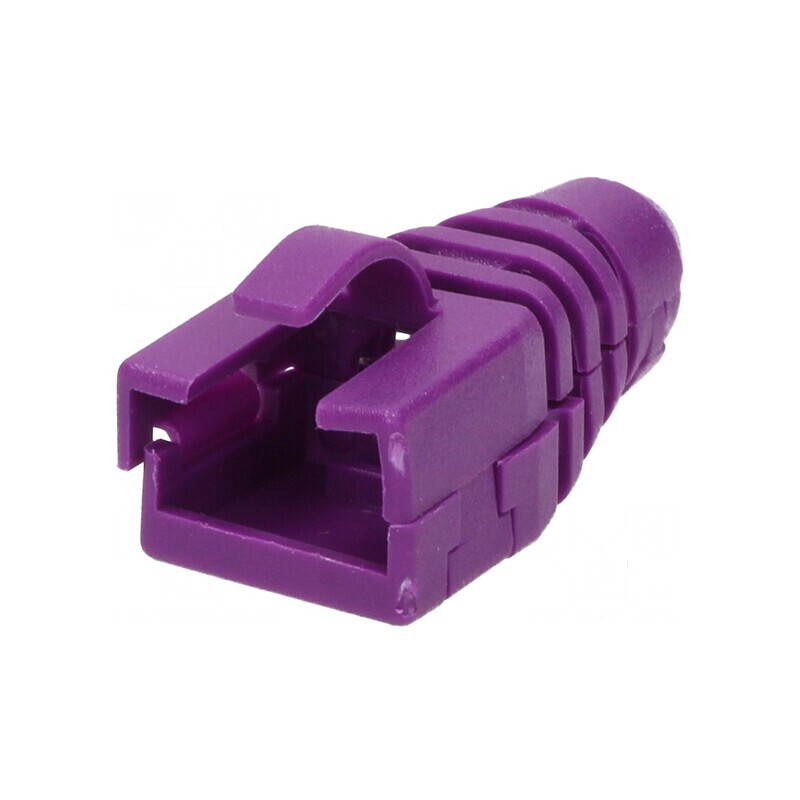 Protecție mufă RJ45 violetă | Electronic-mag.ro | Componente Electronice