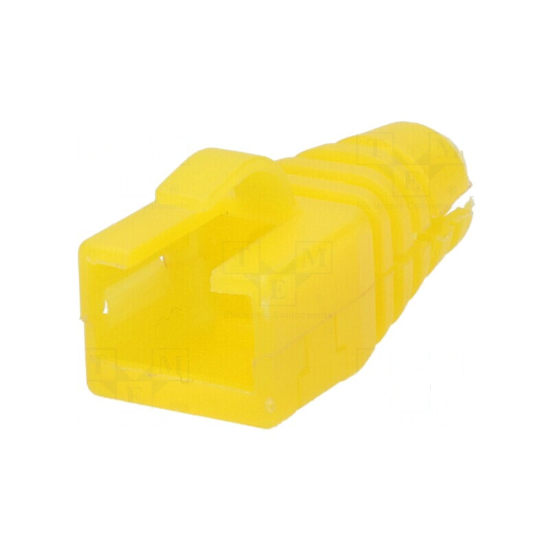Protecție mufă RJ45 galbenă pentru rețea | Electronic-mag.ro | Componente Electronice