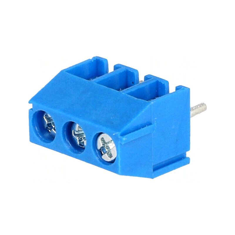 Regletă de conexiuni 90° 3,5mm pentru PCB, 3 piste, 10A | Electronic-mag.ro | Componente Electronice Regletă de conexiuni 90° 3,5mm pentru PCB, 3 piste, 10A | Electronic-mag.ro | Componente Electronice