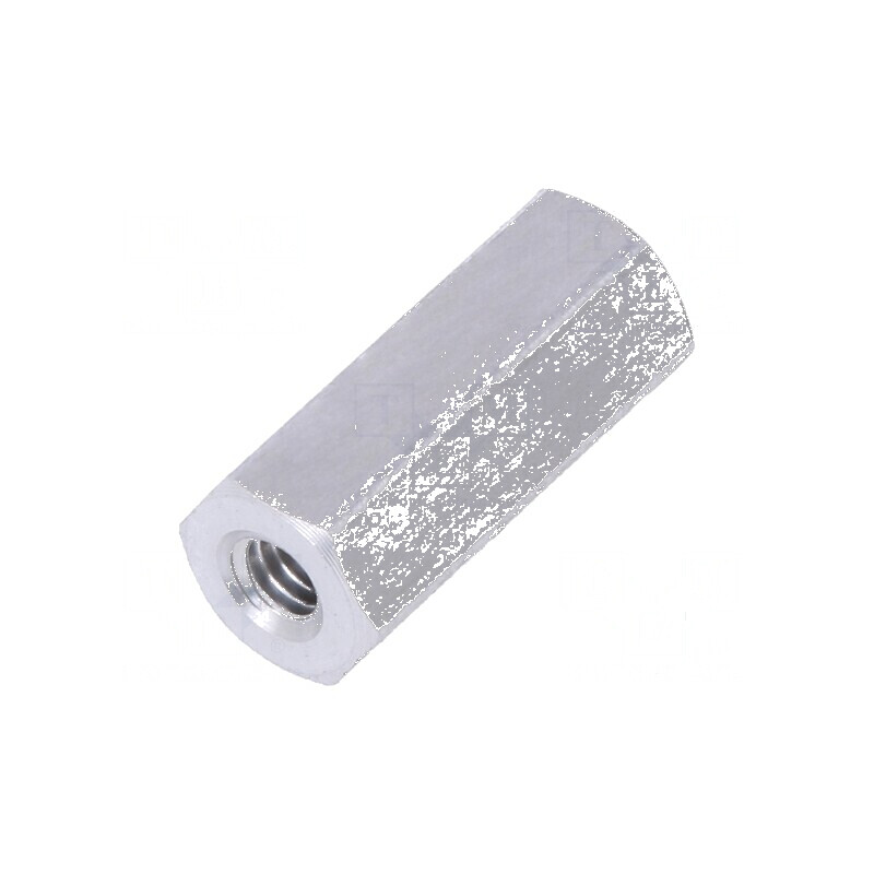 Piuliță distanțieră filetată 12mm M2,5 hexagonală | Electronic-mag.ro | Componente Electronice