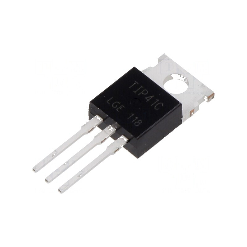 Tranzistor NPN bipolar 100V 6A 2W TO220 | Electronic-mag.ro | Componente Electronice