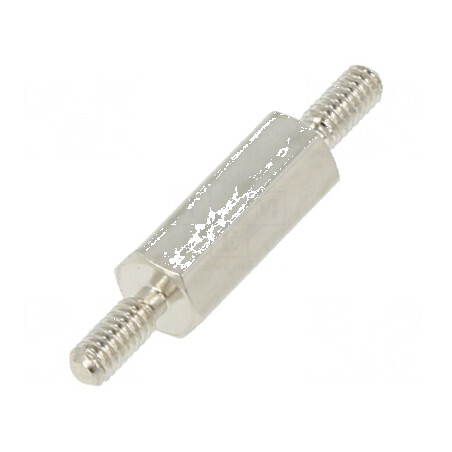 Piuliță distanțieră filet M2 10mm hexagonală | Electronic-mag.ro | Componente Electronice