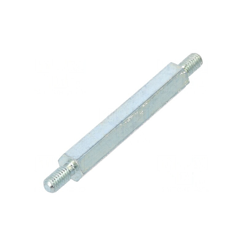 Piuliță distanțieră filetată hexagonală 30mm M3 | Electronic-mag.ro | Componente Electronice