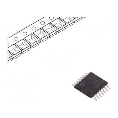IC digital NAND 4 canale 2 intrări SMD TSSOP14 1,65-3,6VDC -40-125°C | Electronic-mag.ro | Componente Electronice