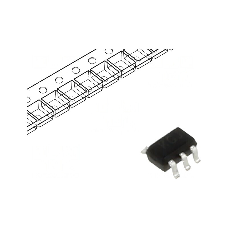 Diodă SMD 75V 150mA 4ns SOT363 | Electronic-mag.ro | Componente Electronice