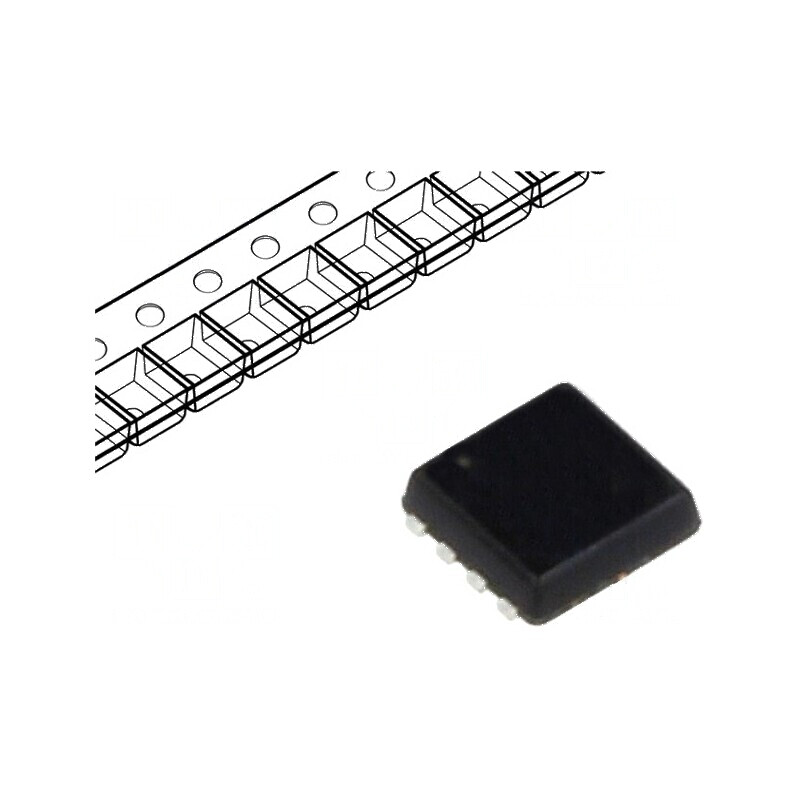Tranzistor N-MOSFET 30V 14A 7W DFN3x3A DUAL ESD x2 | Electronic-mag.ro | Componente Electronice Tranzistor N-MOSFET 30V 14A 7W DFN3x3A DUAL ESD x2 | Electronic-mag.ro | Componente Electronice
