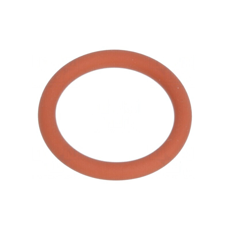 Garnitură O-ring VMQ 1,5mm 10mm PG7 roşie -60÷250°C | Electronic-mag.ro | Componente Electronice