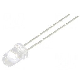 LED 5mm Verde 8000-14000mcd 20° Convex | Electronic-mag.ro | Componente Electronice