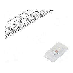LED SMD 5630 Roșie 16lm 5,3x3x0,77mm 120° 2-2,8V 150mA 450mW | Electronic-mag.ro | Componente Electronice