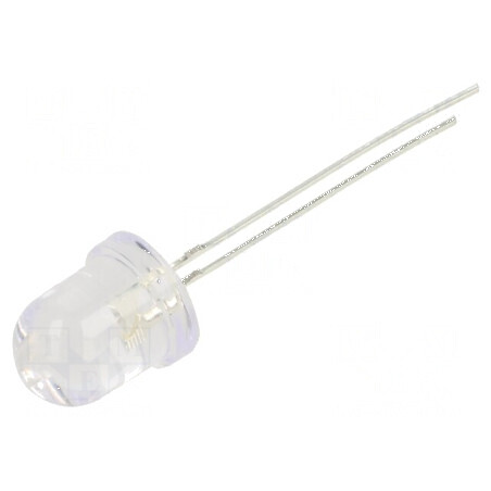 LED 8mm roșie 18000-22000mcd 30° convex 78mW | Electronic-mag.ro | Componente Electronice