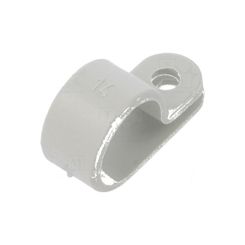 Clipsuri tip P pentru cabluri Ø14mm, lățime 10mm | Electronic-mag.ro | Componente Electronice