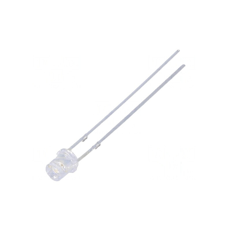 LED 3mm Verde 1560-2180mcd 140° Plat | Electronic-mag.ro | Componente Electronice
