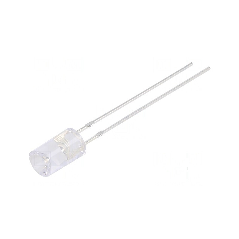LED 5mm roșie 100-150mcd 120° concav 12VDC | Electronic-mag.ro | Componente Electronice