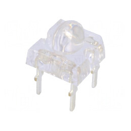 LED Super Flux Oval Roșu 7,62x7,62mm 4200-5800mcd 30mA | Electronic-mag.ro | Componente Electronice