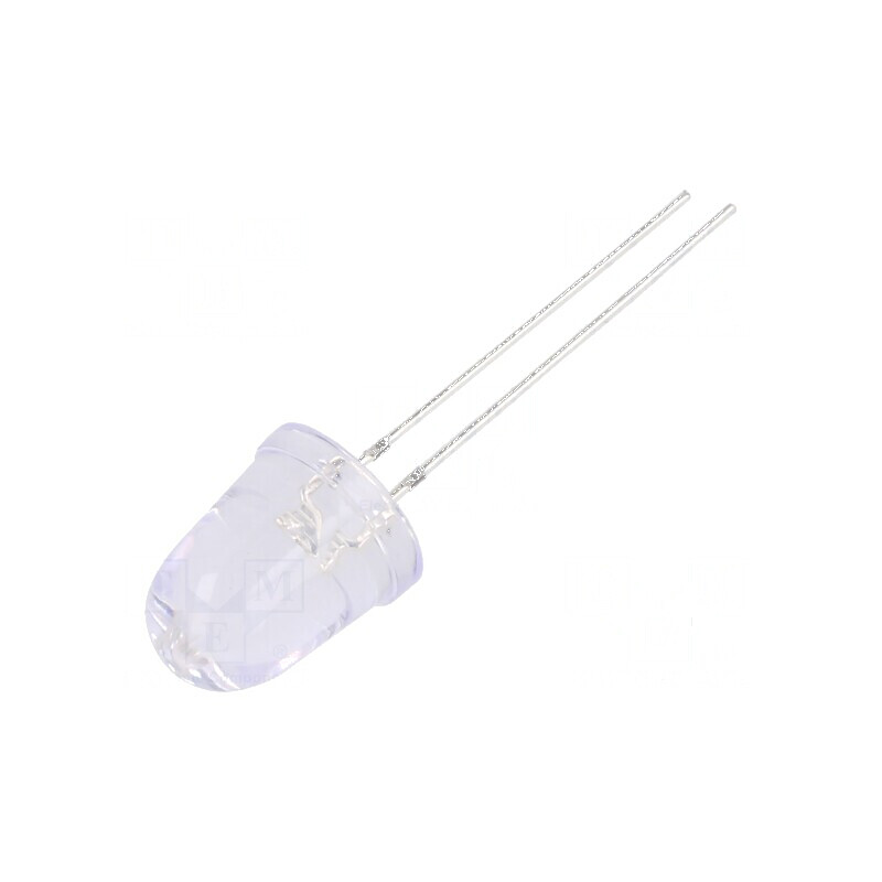 LED UV 8° 20mA 114mW 400-410nm THT | Electronic-mag.ro | Componente Electronice