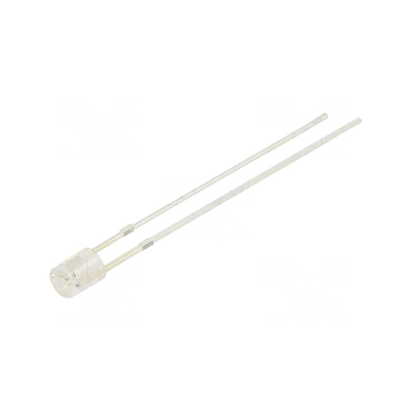 LED 3mm galben 12VDC 68-100mcd 140° concav | Electronic-mag.ro | Componente Electronice
