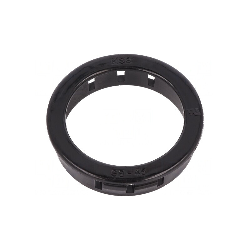 Manşon negru Øorif.mont: 44,5mm Øorif: 35,4mm | Electronic-mag.ro | Componente Electronice
