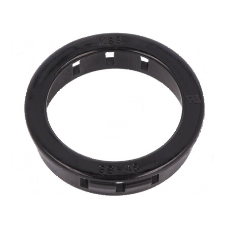 Manşon negru Øorif.mont: 44,5mm Øorif: 35,4mm | Electronic-mag.ro | Componente Electronice