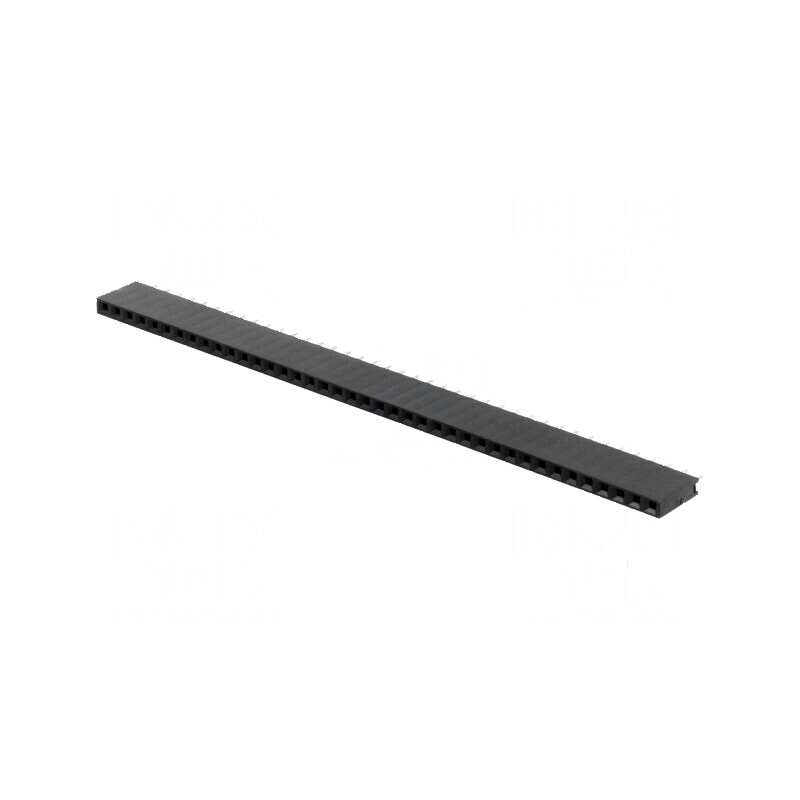 Conector şiruri pini soclu mamă 40 pini 2,54mm THT 1x40 | Electronic-mag.ro | Componente Electronice Conector şiruri pini soclu mamă 40 pini 2,54mm THT 1x40 | Electronic-mag.ro | Componente Electronice