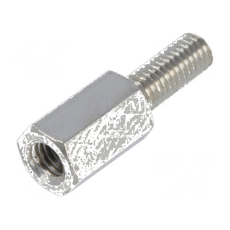 Piuliță distanțieră filetată 8mm M3 | Electronic-mag.ro | Componente Electronice