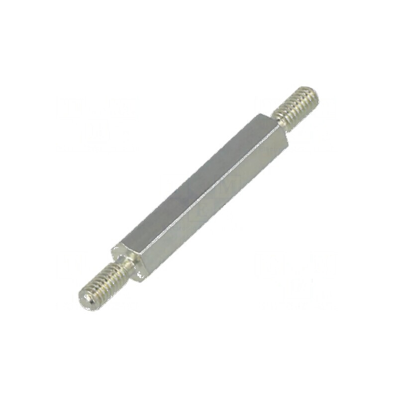 Piuliță distanțieră filetată hexagonală M2,5 20mm | Electronic-mag.ro | Componente Electronice