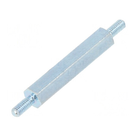 Piuliță distanțieră filetată 25mm M2.5 hexagonală | Electronic-mag.ro | Componente Electronice